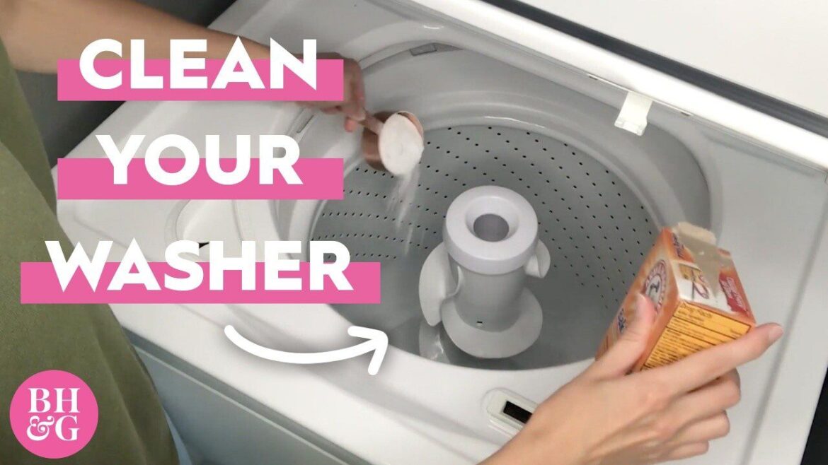 Clean your washing machine